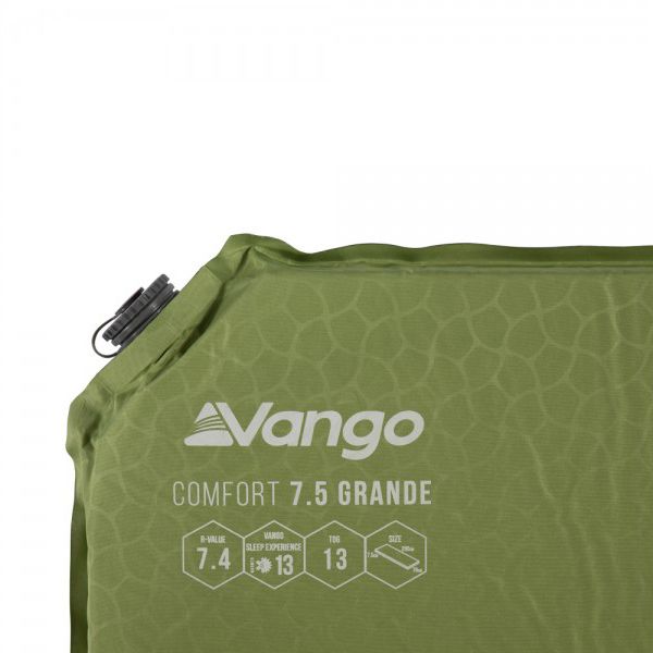 Килимок самонадувний Vango Comfort 7.5 Grande Herbal 929164 фото