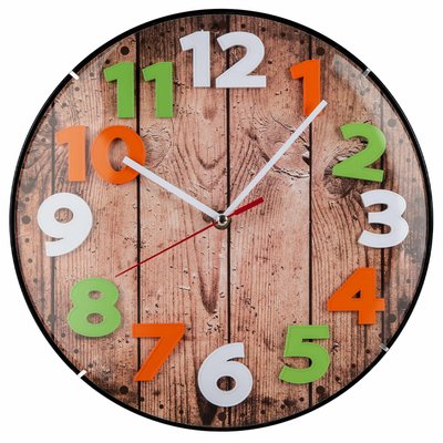 Часы настенные Technoline WT7435 Wood Brown (WT7435) DAS301308 фото