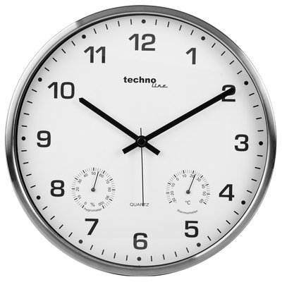 Часы настенные Technoline WT7980 White/Silver (WT7980) DAS302365 фото