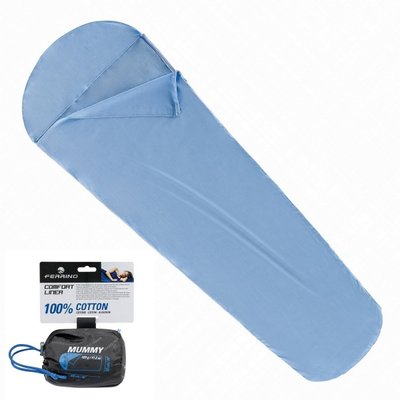Вкладиш для спального мішка Ferrino Liner Comfort Light Mummy Blue (86503CBB) 924405 фото