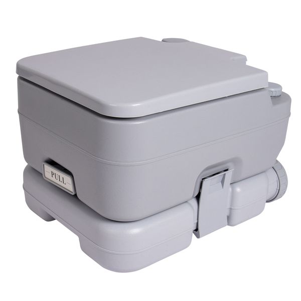Биотуалет Bo-Camp Portable Toilet Flush 10 Liters Grey (5502825) DAS301637 фото