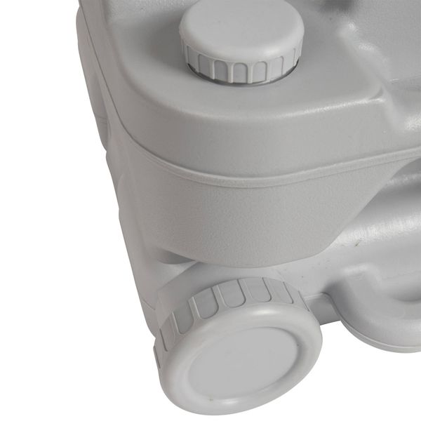 Біотуалет Bo-Camp Portable Toilet Flush 10 Liters Grey (5502825) DAS301637 фото