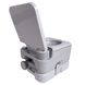 Биотуалет Bo-Camp Portable Toilet Flush 10 Liters Grey (5502825) DAS301637 фото 3