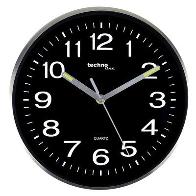 Часы настенные Technoline WT7620 Black/Silver (WT7620) DAS301804 фото